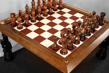 Bộ Cờ Vua Khổng Lồ Cam - Xanh Dương