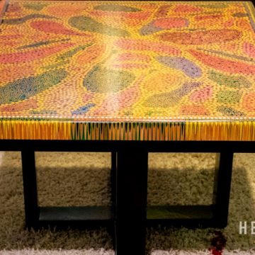 Abstract I Colored-Pencil Coffee Table 3