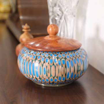 Decorative Colored-pencil Affluence Bowl I