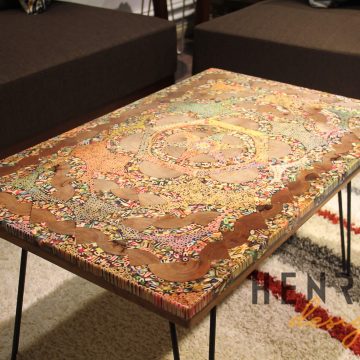 Color of the Star Aura Colored-Pencil Coffee Table