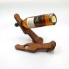 Colored-Pencil Guitar Balancing Wine Bottle Holder Stand Gravity Defying