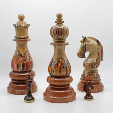 Combo 3 Giant Chess - Elysium