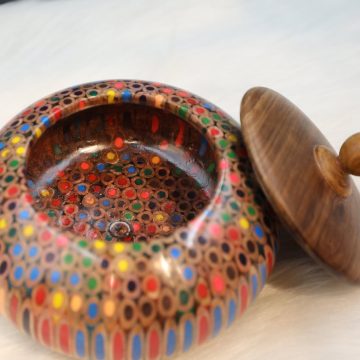 Decorative Colored-pencil Affluence Bowl I