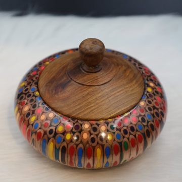 Decorative Colored-pencil Affluence Bowl II