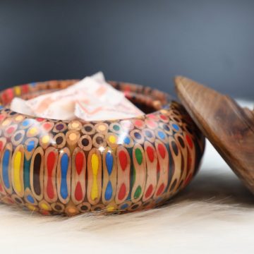 Decorative Colored-pencil Affluence Bowl II