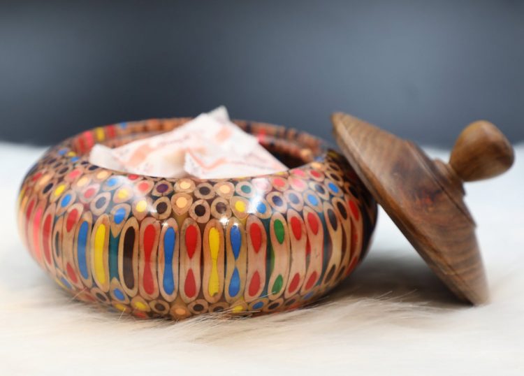 Decorative Colored-pencil Affluence Bowl II