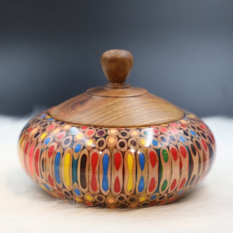 Decorative Colored-pencil Affluence Bowl II