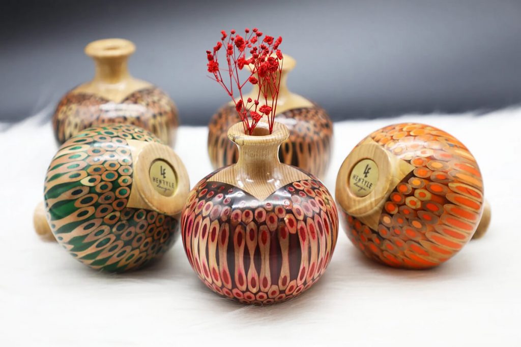 Decorative-Colored-Pencil-Mini-Summer-Wind-Vase