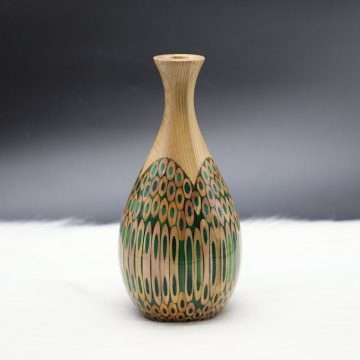 Decorative Colored-pencil Pipa Vase