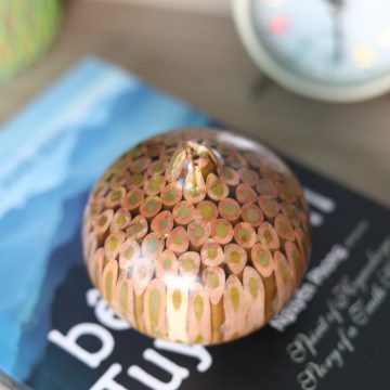Decorative Colored-pencil Quy Tu Pomegranate