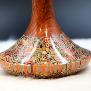 Decorative Colored-pencil High Tower Vase II 2