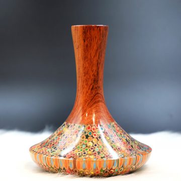 Decorative Colored-pencil High Tower Vase II 3