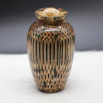 Decorative Colored-pencil Prosperity Vase