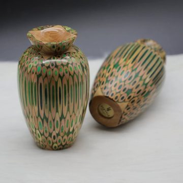 Decorative Colored-pencil Prosperity Vase