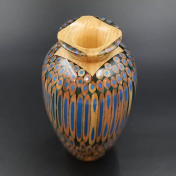 Decorative Colored-pencil Prosperity Vase