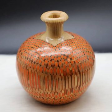 Decorative Colored-pencil Summer Wind Vase II