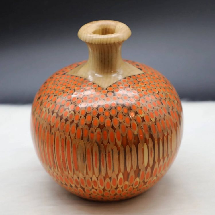 Decorative Colored-pencil Summer Wind Vase II