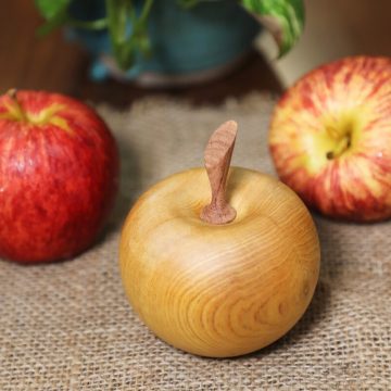 Decorative Wooden Apple