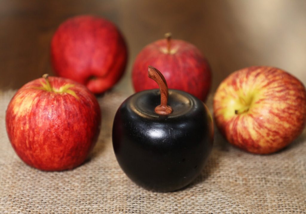 Decorative Wooden Apple