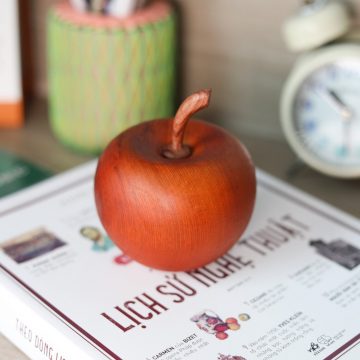 Decorative Wooden Apple