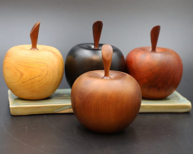 Decorative Wooden Apple