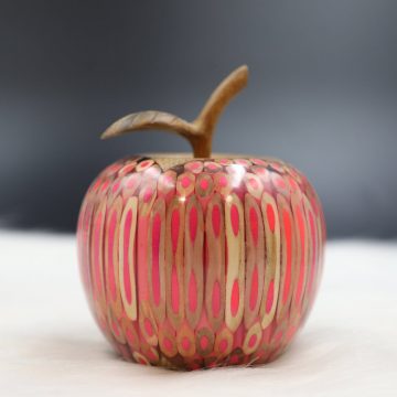 Decorative Wooden Colored-pencil Deleo Apple