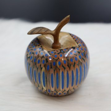 Decorative Wooden Colored-pencil Deleo Apple