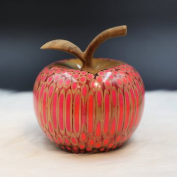 Decorative Wooden Colored-pencil Delato Apple