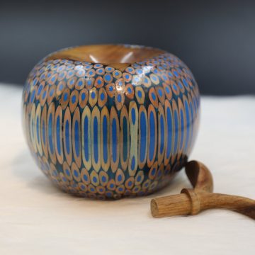 Decorative Wooden Colored-pencil Delato Apple