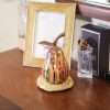 Decorative Wooden Colored-pencil Lovebirds Pear