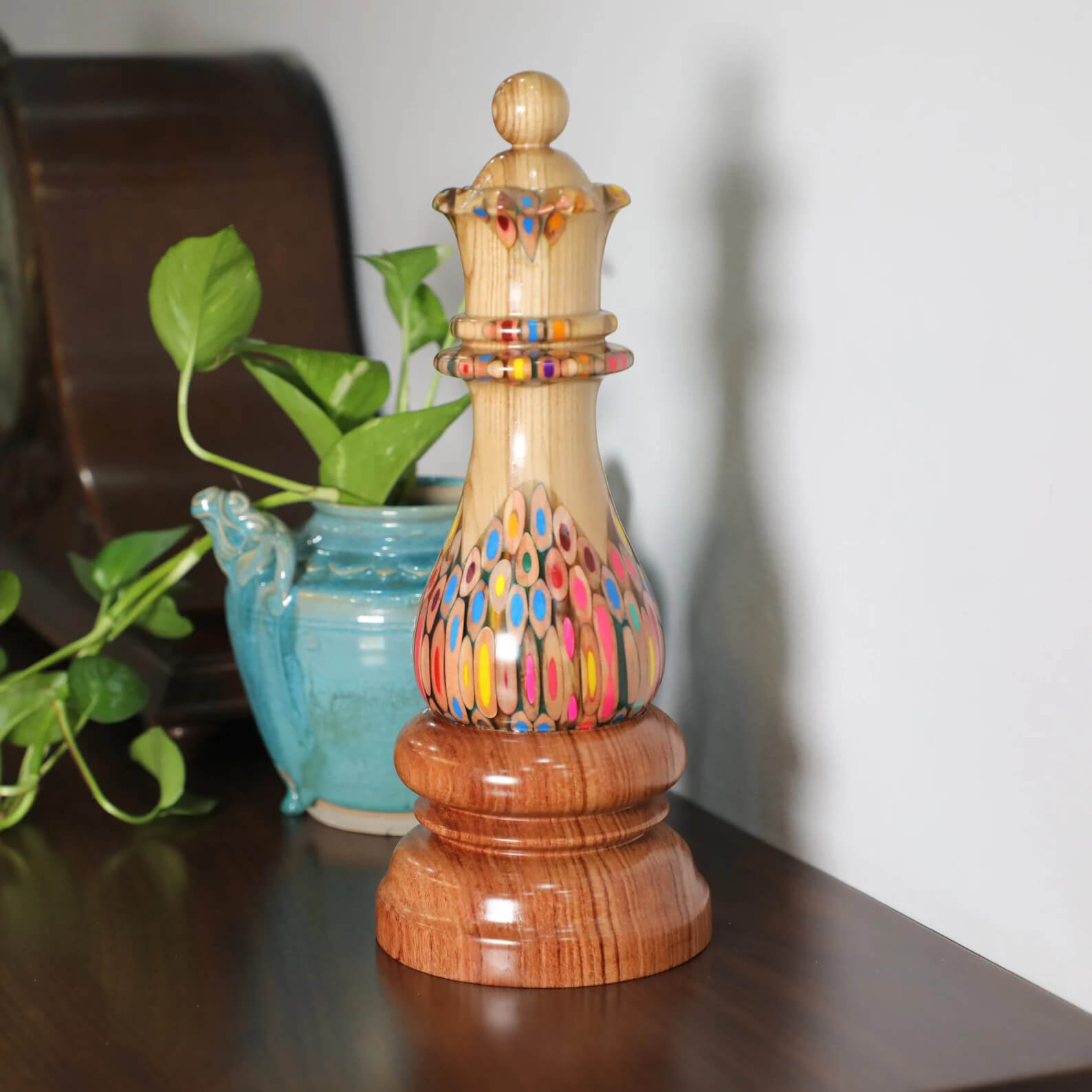 Giant Ornamental Pawn - Deluxe Serial of Chess Piece for Decor