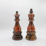 Deluxe Serial of Chess Pieces for Decor – The King & Queen