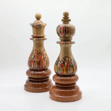 Deluxe Serial of Chess Pieces for Decor – The King & Queen