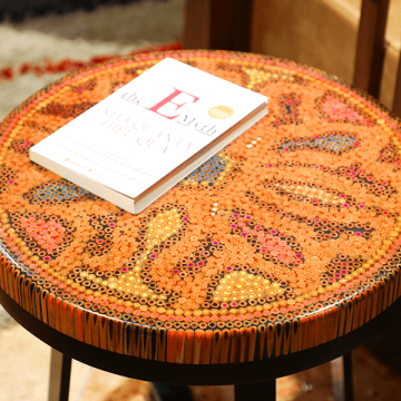 Devotion Colored-Pencil Coffee Table