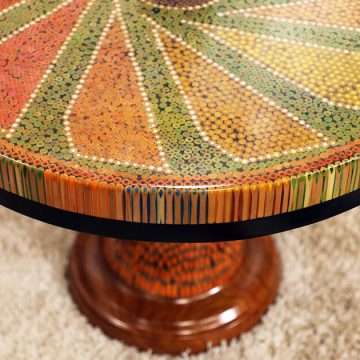 Diamond Colored-pencil Coffee Table II 4