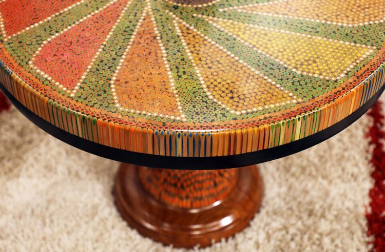 Diamond Colored-pencil Coffee Table II 4