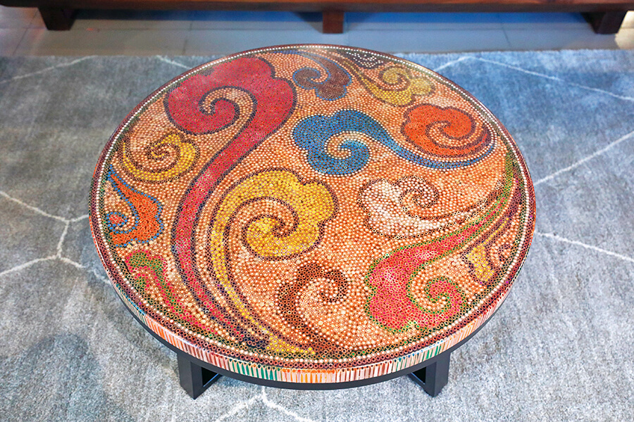 Elysium Colored-Pencil Coffee Table 2