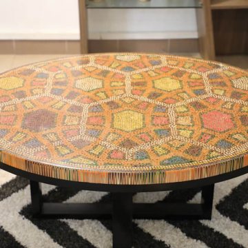 Endless Bound Colored Coffee Table 7