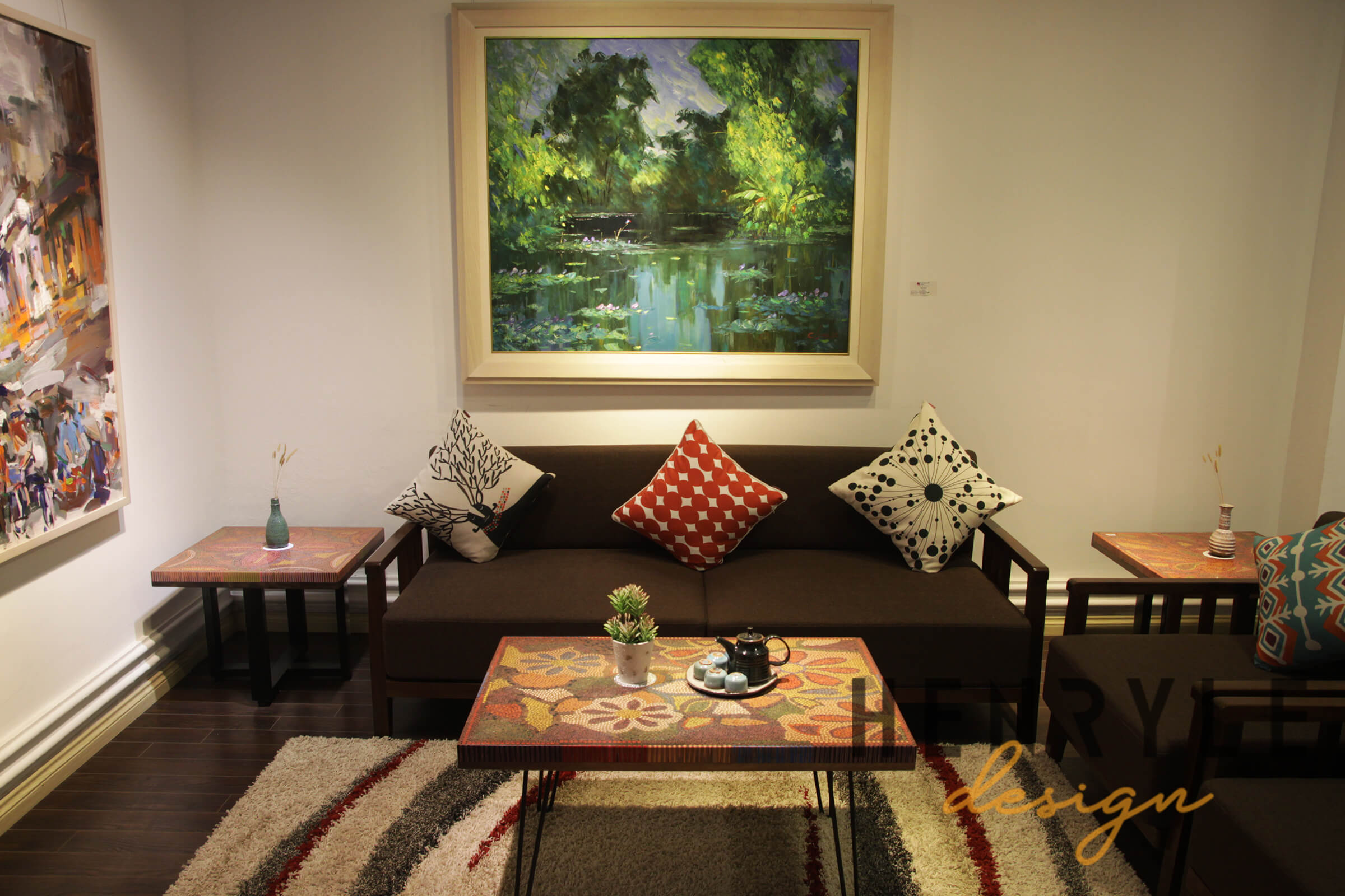 Floral Life Colored Pencil-Coffee Table Floral Life Colored Pencil-Coffee Table