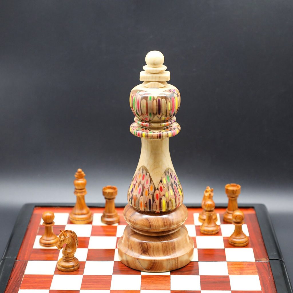 Deluxe Serial of Chess Piece for Decor – The King