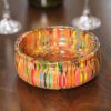 Decorative Colored-pencil Golden Precious Bowl