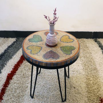 Heart Colored-pencil Coffee Table 2