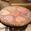 Heart II Colored-pencil Coffee Table