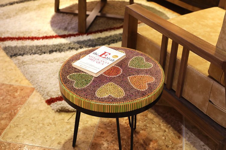 Heart IV Colored-pencil Coffee Table - Henry Le Design