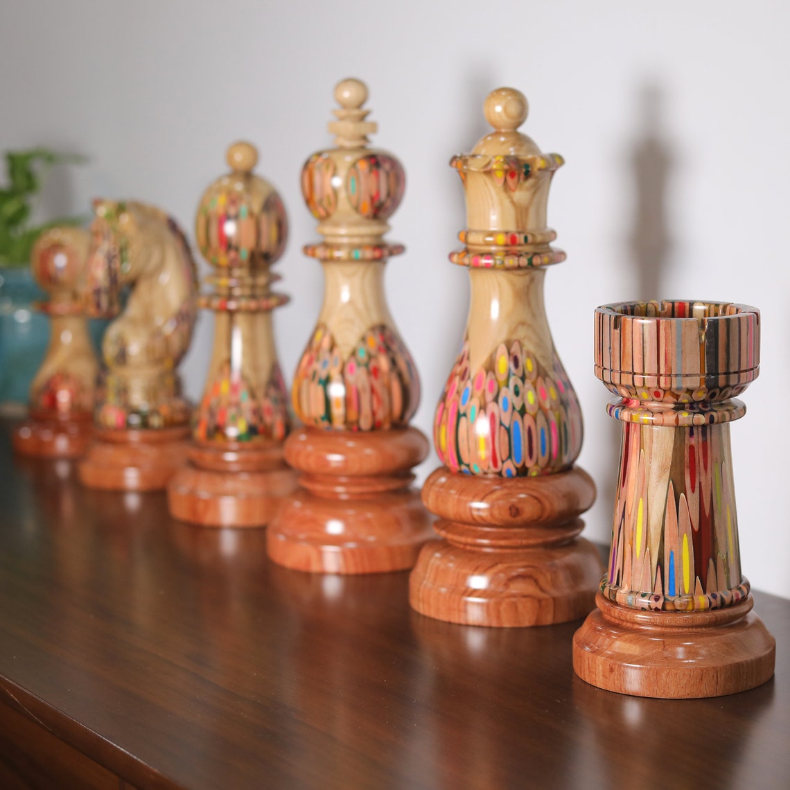 Large Decorative Chess Pieces 1