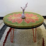 Lotus II Colored-pencil Coffee Table 1