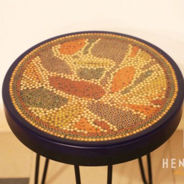 Lotus Pond Colored-Pencil Coffee Table VI 2