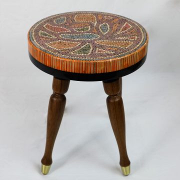 Lotus Pond XIII Colored-pencil Coffee Table - Henry Le Design