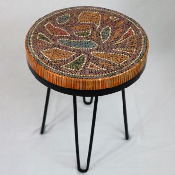 Lotus Pond XIII Colored-pencil Coffee Table - Henry Le Design