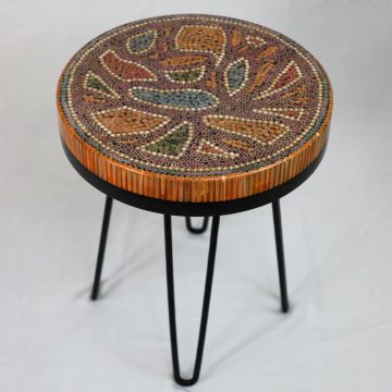 Lotus Pond XIII Colored-pencil Coffee Table - Henry Le Design